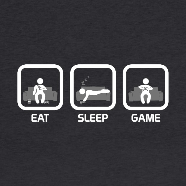 Eat, Sleep, Game (Console) by TheHookshot